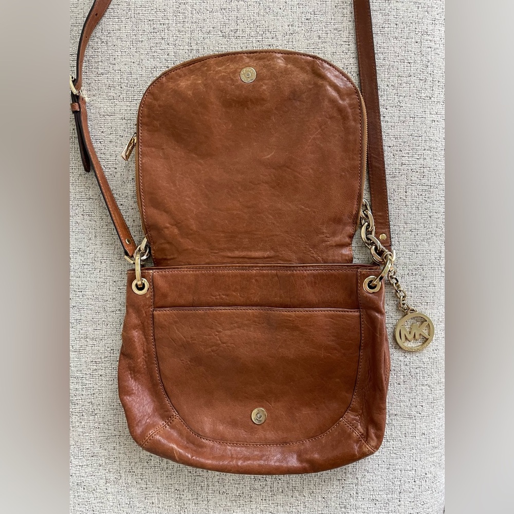 Michael Kors Cognac Crossbody - Picture 4 of 8